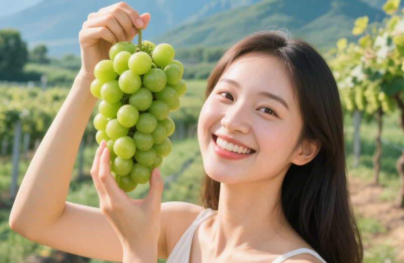 一口爆汁带花香阳光玫瑰凭这3大特质稳坐高端水果C位